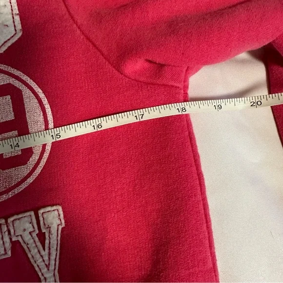 Paris University Women's Red Hoodie - Picture 11 of 16